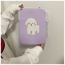 13 13.3 inch Mac Tablet Case Korean Ins Dog 9.7 11inch IPad Air Sleeve Liner Bag - £21.48 GBP