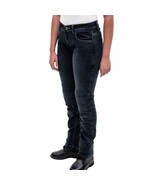 Street &amp; Steel Oakland Blue Women&#39;s Motorcycle Armored Aramid Jeans size 6 - $66.18 CAD