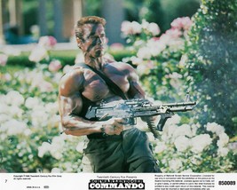 Commando Original 8x10 Lobby Card Poster Photo 1985 Schwarzenegger Milano #7 - £26.72 GBP