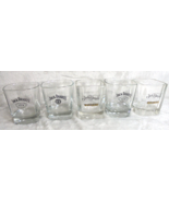 Lot of 5 Jack Daniels Glass Single Barrel Select Whiskey Rocks Lowball O... - $273.08 MXN