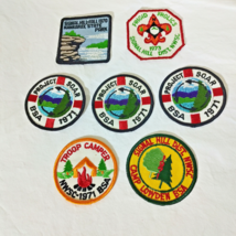 Boy Scouts Assorted Patches BSA Lot of 7 Vintage from 1970-73 Signal Hill - £7.52 GBP