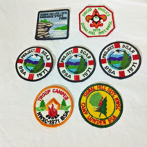 Boy Scouts Assorted Patches BSA Lot of 7 Vintage from 1970-73 Signal Hill - £7.57 GBP