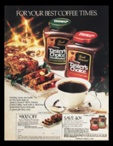 1984 Taster&#39;s Choice Freeze Dried Coffee Circular Coupon Advertisement - $15.16