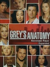 Grey&#39;s Anatomy Complete Fourth 4 4th Season Dvd New! Expanded 5 Discs! Greys - £11.62 GBP