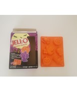 Jello Jigglers Orange Halloween Mold Kit 2015 Ghost Pumpkin Bat Skeleton... - £7.00 GBP
