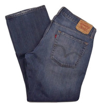 Levi&#39;s 514 Slim Fit Straight Leg Red Tab Jeans Men&#39;s W36 X L30 100% Cotton - $21.78