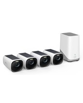 eufy Security eufyCam S330 eufyCam 3 4-Cam Kit Security Camera Outdoor Wirele... - £620.35 GBP