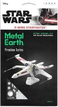 Star Wars X-Wing Starfighter Metal Earth Laser Cut Premium Series Model Kit NEW - £18.25 GBP