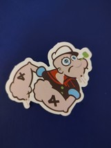 Melting Cartoon Popeye Sticker Decal - $3.75