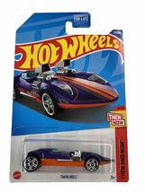 2022 Hot Wheels #191 Then and Now 2/10 Twin Mill Car 1/64 Purple and Orange - £3.17 GBP
