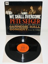 Pete seeger we shall overcome 1963 lp uk original big 62209 mono Folk vinyl - £12.73 GBP