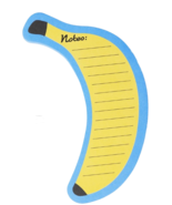 Bunch of Bananas List Memo Note Pad by C.R. Gibson 75 Sheets 4.5 x 7.5&quot; - $190.39 MXN