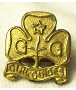 Vintage Girl Guides Cloverleaf Pin 1/2&quot; x 1/2&quot; - £3.04 GBP