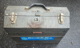 Craftsman Cantilever Tool Box W/Rivet Pins Tools  Pan Am  Sheett Metal S... - $79.19