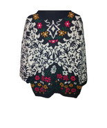 Vintage Sweater Exchange Womens XL Sweater Mock Neck 80&#39;s Colorful Flora... - $63.63 CAD