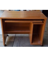 Great Gently Compressed Wood Veneer Computer Desk - GD CONDITION - NICE - $203.51 CAD