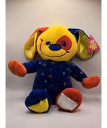 Sugar Loaf Blue Primary Color Paws Ears Puppy Dog Plush Stuffed Animal-A... - $35.59 CAD