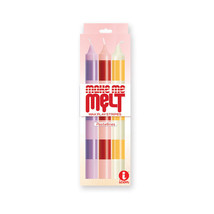 9Lives Pastel Candles 3-Pack Soft Glow Melting - $974.43 MXN