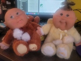 Cabbage Patch Kids Snugglies Lot Of 2, 25 Year Celebration 1 w/ Tag - $12.85