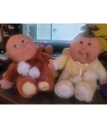 Cabbage Patch Kids Snugglies Lot Of 2, 25 Year Celebration 1 w/ Tag - $17.63 CAD