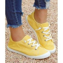 ROSY Yellow Contrast-Stitch - £26.90 GBP