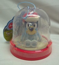 Moose BLUEY DOG WITH SANTA HAT 3&quot; CHRISTMAS TREE ORNAMENT TOY NEW - $14.85