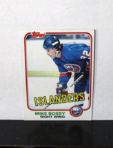 1981-82 Topps Nhl Card #4 Mike Bossy - £4.63 GBP
