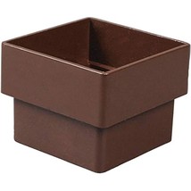 Euramax 1788348 Contemporary Style Gutter Connector - Vinyl44; Brown - £15.53 GBP