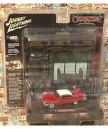 Johnny Lightning Darnell&#39;s Garage Christine Diorama 1958 Plymouth Fury R... - £37.34 GBP