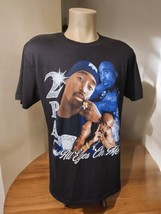 Playerytees Large 2Pac &quot;All Eyes On Me&quot; T Shirt Heavyweight Black Vtg Streetwear - £24.56 GBP