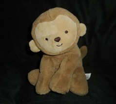 CHILD OF MINE CARTER&#39;S BABY BROWN MONKEY RATTLE STUFFED ANIMAL PLUSH TOY... - $16.05