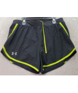 Under armour Shorts Womens Medium Black Heatgear Elastic Waist Drawstrin... - $24.47