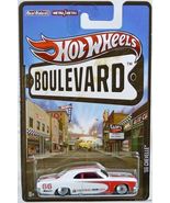 White '66 CHEVELLE Hot Wheels Boulevard Series with Red Real Riders - $33.33