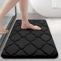 Memory Foam Bath Mat Rug 24X16, Ultra Soft and Absorbent Bathroom Rugs, ... - $11.85