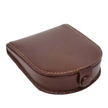 DR437 Horse Shoe Luxury Leather Coins Wallet Brown - £15.47 GBP
