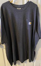 Mens Carhartt Loose fit T-shirt size 4XL Gray - £8.44 GBP