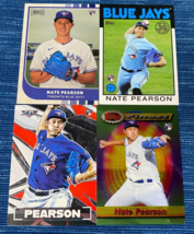 Lot  2021 Topps Fire Archives Finest Flashbacks Nate Pearson RC Rookie Blue Jays - $1.50