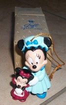 Ornament  disney minnie mouse with smaller mouse nib - £6.98 GBP