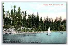 Vela Presso STANLEY Park Vancouver British Columbia BC Canada Unp DB Postcard T6 - £3.17 GBP