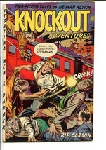 Knockout Adventures #1-1954-RIP CARSON-SOUTHERN States PEDIGREE-vf Minus - $200.06