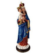 14 inch Our Lady of Good Remedy Statue hand made in Colombia - $105.00