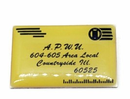 Countryside Illinois APWU American Postal Workers Union 604-605 Lapel Ha... - $20.07