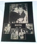 Keith Moon  8X10&quot;  &quot;Creem Magazine&quot; Memorial Picture Pin Up Original VG+... - €4,20 EUR