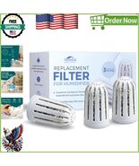 3-Pack Ceramic Humidifier Replacement Filters - Fits Most Ultrasonic Models - $55.93 CAD