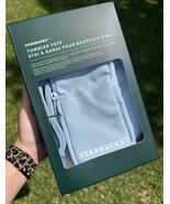 Starbucks Spring 2025 Tumbler Tote Bag Adjustable Strap Powder Blue - $32.16 CAD