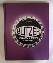 Blitzer Intermediate Algebra for College 5th Edition CD - £15.61 GBP