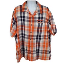 Pelle Pelle Button up Shirt Men&#39;s Marc Buchanan Size 3XL Plaid  - $131.62