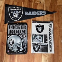 Las Vegas ￼ RAIDERS Fan Banner, Ultra Decal Set,LockerRoom Sign WinCraft... - £14.23 GBP