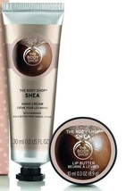 The Body Shop Shea Soft Hands Cream & Lip Butter Gift Set 2 Pc - £16.02 GBP