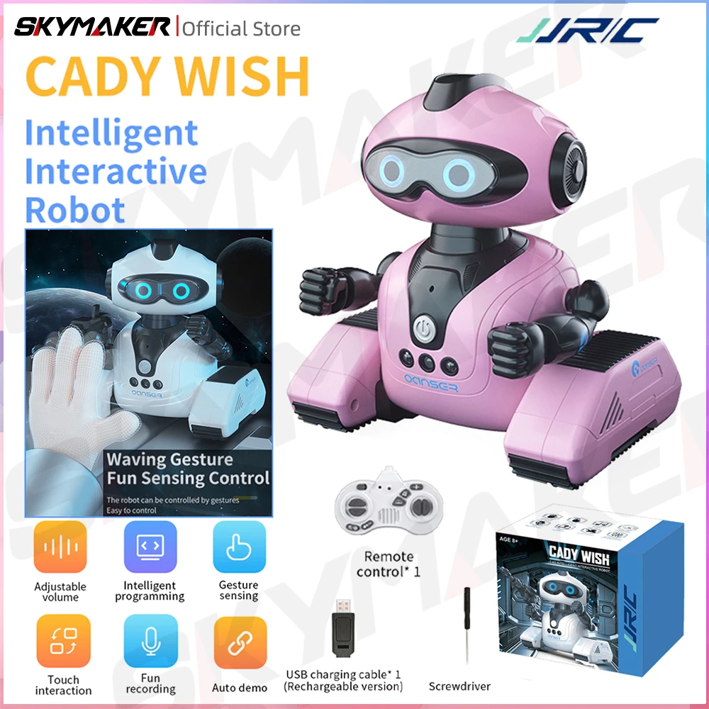 JJRC R22 RC Robot Sensing CADY WIDA Intelligent Toy Programing Education Music - £47.82 GBP+